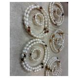 5 Bracelets with Matching Rings