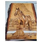 Horse Wood Art