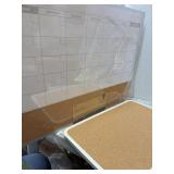 Dry Erase Calendar and Corkboard