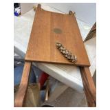 Wood Wall Hanging Sled Decor