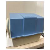 Vintage IBM Storage Case with Dividers, index