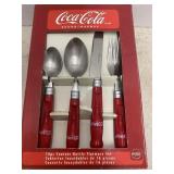 Coca Cola 16 pc flatware set