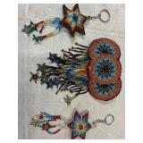 Handmade Barrette and Keychains