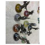 Mini Figurines on Stones