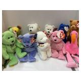 10 Beanie Babies