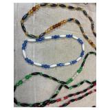 4 Beaded Necklaces