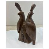 Quail Ironwood Figure