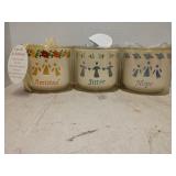 Friendship lights Candle holders