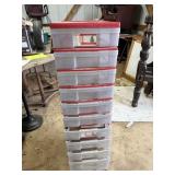 Tall Plastic Storage Bin OS