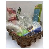 Small Basket of Crafting mostly Beads