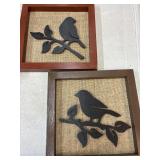 Bird Silouette Wall Hangings