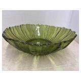 Green Glass Bowl