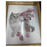 Framed Cat Print
