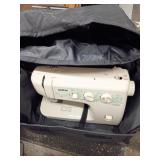 Brother sewing machine in case os