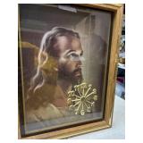 Jesus Religious Clock