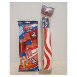 4th of July light up flags