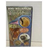 Zoo aquarium souvenir coin album