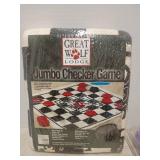 Great Wolf lodge jumbo checkers game