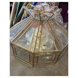 Chandelier crack pictured