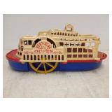 Vintage toy boat