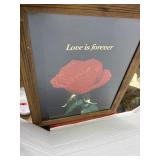 Love is Forever Mirror Print