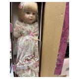 Vintage Porcelain Doll