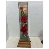 Working Rose Music Box Terrarium