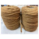 2 Spools Yarn type Rope