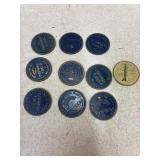 Vintage Car Wash Tokens