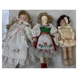 3 Vintage Dolls