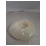 Marble onyx candle holder