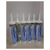 Lot of 6 clear silicone