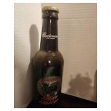 Large Budweiser Brown Happy Holidays Bottle