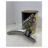 Vintage Amoco Oil Can with Oil and A Spout