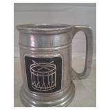 Vintage metal beer mug