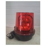 Rotating spot light red works