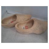 Vintage wooden clogs