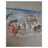 Lot of kids farm animals