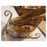 Wicker Sleigh