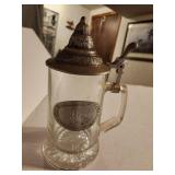 Glass Beer Stein