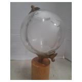 Decorative glass globe 15' tall