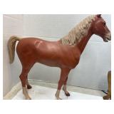 Vintage Louis Marx Johnny West Horse 1 wheel