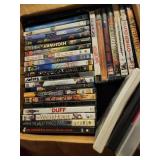 Box of DVDs