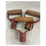 3 Shovel Handles
