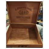 Vintage Scientific Cigar Box