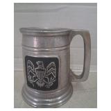 Vintage metal beer mug