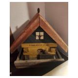 Castle Rock Wood Bird Feeder