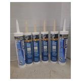 4 almond color and 2 white color silicone