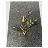 Metal Leaf Wall Art Decor T5