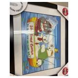 Coca Cola Joes Fishin Framed Print 2